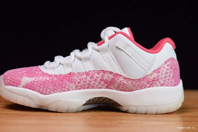 WMNS Snakeskin Pink Air 11 AH7860-106 Low Jordan 0627
